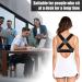 LDBKLGHJ 2 Pieces Posture Corrector - Best Invisible Shoulder Brace for Men and Women Ergonomic Back Support Adjustable Back Brace for Improved Posture Ideal Gift for Pain Relief(Black) - Buy Online on GoSupps.com