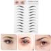 Beavorty Realistic Eyebrow Tattoos 2pcs 3d Eyebrow Stickers Imitation Eyebrow Makeup Eyes Brown Natural Simple Artificial Eyebrow Eyebrow Stencils - Buy Online on GoSupps.com