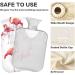 Buy 1L Pink Flamingo Hot Water Bottle with Cover - Durable Hand & Foot Warmer for Pain Relief & Heat Therapy | International Shipping - Buy Online on GoSupps.com