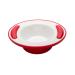 NRS Healthcare Red/ White Soft Grip Keep Warm Thermo Bowl Red/White