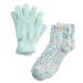 Earth Therapeutics Aloe Moisture Gloves & Socks Set - Confetti/Celedon | Hydrating Skincare for Hands and Feet - Buy Online on GoSupps.com