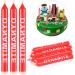 TNT Themed Birthday Candles 12 Pieces Dynamite Cake Toppers for Video Game Party and Graduation Celebration - Buy Online on GoSupps.com