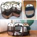 BODISEINT Portable Pet Playpen - Foldable Exercise Pen for Dogs, Cats, and Small Pets - Indoor/Outdoor Kennel for Travel and Camping - Medium Coffee/Beige - Buy Online on GoSupps.com