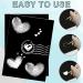 30Pcs Scratch Paper Art Set for Kids & Adults - Black Coated Scratchboard with Wooden Stylus - DIY Craft Supplies for Gift - White Effect - Buy Online on GoSupps.com