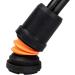 Flexyfoot 25mm Shock Absorbing Walking Stick Ferrule - Black (Pack of 1) - Buy Online on GoSupps.com