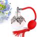 CHSEEO Vintage Empty Perfume Atomiser Spray Bottle Refillable Perfume Spray Perfume Dispenser Arabic Deco Vintage Style Protable Travel Glass Bottle with Long Tassel - For Home Bussiness trip 50ML