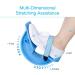 REAQER Foot Rocker with Fixing Strap for Plantar Fasciitis & Achilles Tendinitis - Calf Stretcher for Stretching Leg Muscles - Ideal for Physical Therapy (Blue) - Buy Online on GoSupps.com