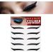 Stick On Glitter Eyeliner - 5 Pairs Instant -Adhesive Eyeliner Stencil Glitter Sticker Eyeliner Tool Makeup Eyeliner Stickers Winged Eyeliner Stencil for Eye Makeup Tool Passi Black (Five Pairs) - Buy Online on GoSupps.com