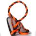Shatterproof Archery Fast Flight Bow String Flemish Twist 62" Black/Flo Orange