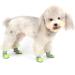 Zunea Small Dog Shoes - Summer Paw Protection Boots Slipproof Adjustable Reflective Soft & Breathable Mesh Heat-Resistant for Hot Streets - M (4 Pack) - Green - Buy Online on GoSupps.com