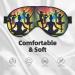 Shop Gymnastics Game Print Eye Mask | Adjustable Blackout Sleep Mask for Men & Women - Best Sleep Aid - Buy Online on GoSupps.com