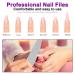 12pcs Nail File 100/180 Grit Double Sided | Professional Manicure Tools for Acrylic & Natural Nails | White Color | Nail Files & Buffers for Home and Salon - Buy Online on GoSupps.com