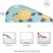 Turtle Daisy Hair Towel 2 Pack - Super Absorbent Quick Dry Hair Turbans for Women & Girls - Perfect Hair Drying Solution - Buy Online on GoSupps.com