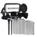 Makeup Tool Set | Makeup Tools Set | Multi-functional Set With Hair Tie And Powder Puff Soft Makeup Brushes Set With Organizer Bag For Beginners
