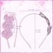 Valentine's Day Heart Headband Pack - Red, Pink, Rose Sequin Hair Hoops for Girls & Women - Buy Online on GoSupps.com