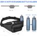 NOOLA Large Fanny Pack with Water Bottle Holder - Adjustable Waist Bag for Outdoors, Travel, and Exercise - Black - Buy Online on GoSupps.com