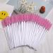 AKStore 200 PCS Disposable Eyelash Brushes Mascara Wands - White-Pink | Cosmetic Makeup Tool Kits - Buy Online on GoSupps.com