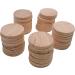 1.5 Inch Natural Wood Slices - 50 Pack for DIY Arts & Crafts Projects - Buy Online on GoSupps.com