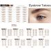 6D Imperm able Autocollant De Sourcil Brun cologique Pour Sourcils Hair-like Authentic Eyebrows Pour Femmes Comfy Paresseux Sourcils Sans Dommages Eyebrow Tattoo Sticker Stickers Waterproof 08 - Buy Online on GoSupps.com