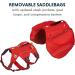 Luffwear Palisades Hundred Backpack - Portable Dishwasher Sack & Storage Bag for Hiking & Camping - Red Sumac Small - Buy Online on GoSupps.com