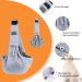 Adjustable Dog Carrier Bag for Puppies & Small Dogs Up to 6.8kg - Sling Style for Walks & Outdoor Activities (Gray) - Buy Online on GoSupps.com