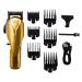 RED Pro Professional Cordless Hair Clipper for Men Electric Rechargeable Hair Clipper Set for Barbers and Stylists with Up to 150 Minutes Battery Life 6 Clippers Guide Included (Matte Gold)