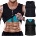 IOTKIT MANSON Gynecomastia Compression Vest - Men's Zipper Compression Shirt (Size B X-Large) - Buy Online on GoSupps.com