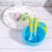 Infant Freshfood Mash Bowl - Food Grade PP Baby Food Masher Bowl - Lightweight Home Feeding Essential (Blue/Green) - Buy Online on GoSupps.com