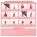 Aikker Dip Powder Nail Colors Set - 32 Glitter Nude Red Pink Yellow Green Shades | 2 in 1 Acrylic Dipping Powder Kit for Nail Art - Perfect for Beginners & Professionals | AK26 - Buy Online on GoSupps.com