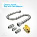 EvertechPRO 1212MMKIT 22 Flexible Natural Gas Hose Kit - Propane Heater Hose Connectors - Buy Online on GoSupps.com