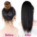 Ponytail Extension 10-30Inch YaKi Kinky Straight Drawstring Ponytail Human Hair Extensions Brazilian Remy Hair Clip In Kinky Straight Ponytail Hairpieces for Women Ponytail Hair Extension(Size:10inch) 10inch Drawstring Ponytail - Buy Online on GoSupps.com