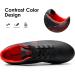 DREAM PAIRS Men's Firm Ground Soccer Cleats Shoes 9 Black/Red - High Performance Cleats for Precision and Style - Buy Online on GoSupps.com