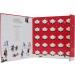 English Tea Shop Organic Book Style Red Advent Calendar - 25 Loose Leaf Tea Pyramid Bags - 13 Different Flavours. 50 g U060772 - Buy Online on GoSupps.com