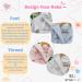 Personalized Baby Kids Matching Set Dressing Gown | Plush Fleece Robe | Soft Cozy Velvet | Embroidered Gift | 6-12 Months | White - Buy Online on GoSupps.com
