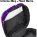 Portable Mardi Gras Carnival Bandage & Menstrual Cup Storage Bag for Women & Teens - Stylish Zipper Pocket - Buy Online on GoSupps.com