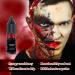 Mysense Washable Fake Blood 0.27 oz | Edible & Realistic Effect for Halloween Cosplay SFX | Zombie Vampire Makeup with Dripping Stage Blood Effect - Buy Online on GoSupps.com