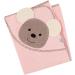 Sterntaler Mouse Mabel Hooded Bath Towel - Pale Pink 80x80 cm for Infants (0+ Months) - International Shipping Available - Buy Online on GoSupps.com