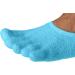 NatraCure 5-Toe Gel Lined Moisturizing Socks with Aloe & Shea | Hydrating Spa Socks for Soft Feet - Men & Women | Large - Buy Online on GoSupps.com