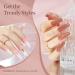 Modelones Polygel Nail Set - 6 Color Nude Clear Pink | Quick Extension & Nail Art Kit for Starters - 15ml - Buy Online on GoSupps.com