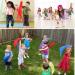 Colorful Chiffon Juggling Towels - 6 Pack Dance & Sensory Tools for Kids & Adults | 60x60 cm - Buy Online on GoSupps.com