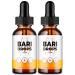 Bari Drops Bari Drops Extract Liquid Keto Drops All Natural Formula - Maximum Strength Bari Liquid Drops Health Fitness Keto Vitamin Support Overall Wellness Baridrops Bari Drops Reviews (2 Pack)