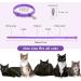Weewooday Cat Calming Collar Set - 5 Adjustable Waterproof Collars for Anxiety Relief and Stress Reduction with Pet ID Pendants - Purple - Buy Online on GoSupps.com