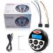 GUZARE Marine Stereo Audio Package with Bluetooth Receiver & 4 Inch White Marine Speakers - Buy Online on GoSupps.com