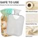 Naanle Mussels Seestern Heat Bottle 1L - Transparent Hot Water Bottle for Pain Relief Bed Warmer & Cold Therapy - Ideal for Hands & Feet - Buy Online on GoSupps.com