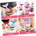 FAVOMOTO 24 Pcs Cake Decoration Girl Birthday Party Supplies Shell Cupcake Toppers Toothpick Mermaid Cake Ocean Decor Mermaid Cupcake Toppers for Girls Sea Decor Cloth Happy Birthday Flash - Buy Online on GoSupps.com