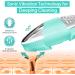Sunmay Oval Sonic Face Cleaning Brush - Waterproof Silicone Facial Washer with Ion Function for Deep Cleaning & Gentle Peeling - Blue M - Buy Online on GoSupps.com