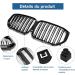 Gangying G05 Grill Front Grille Compatible for BMW X5 Series G05 Kidney Grille Gloss Black Double Slats 2019 2020 2021 2022 - Buy Online on GoSupps.com