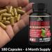 (3 Packs) Berberine Supplement Plus Ceylon Cinnamon Milk Thistle Turmeric Artichoke Leaf Black Peppe - 6 Month Supply - 180 Capsules Total - Buy Online on GoSupps.com
