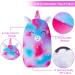 MHJY Cute Unicorn Seat Belt Pads for Kids - Comfortable Car Pillow Strap Cover for Toddlers - Purple Blue Head & Neck Support - Buy Online on GoSupps.com