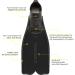 Cressi Adult Snorkeling Full Foot Fins - Rondinella | Good Thrust, Lightweight Design | Made in Italy | EU 41/42 | US Men 8/9 | US Women 9/10 | Black - Buy Online on GoSupps.com